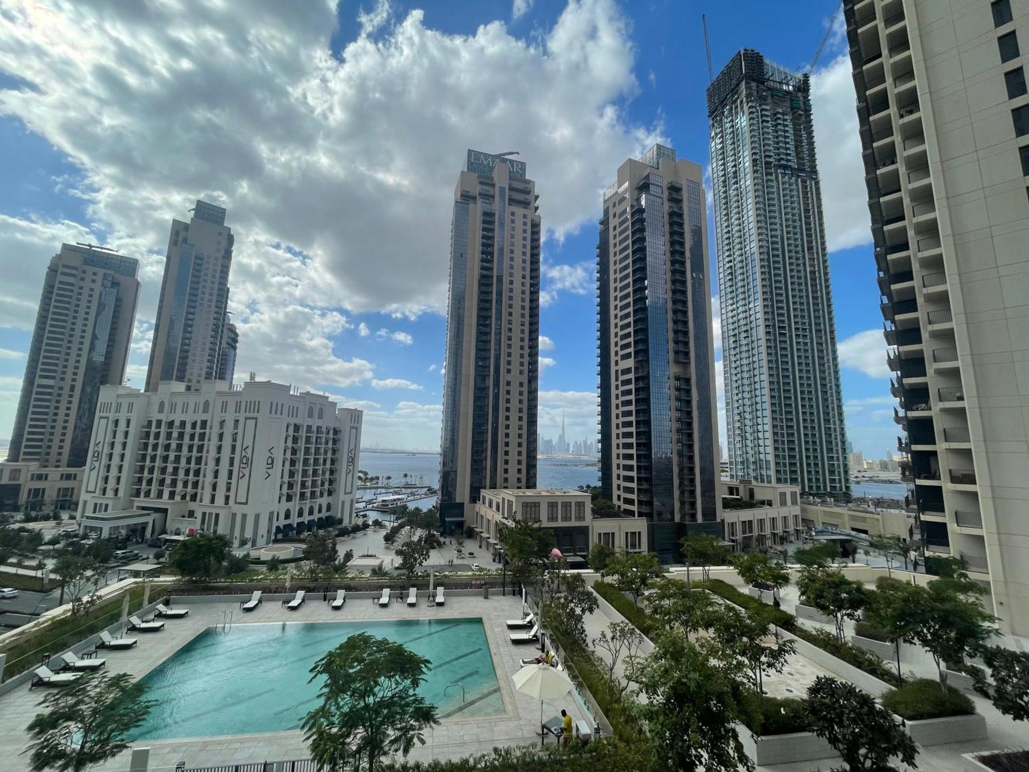 Aparthotel 3Br Haven With Burj Views By Magnoliasvhr à Dubaï Extérieur photo